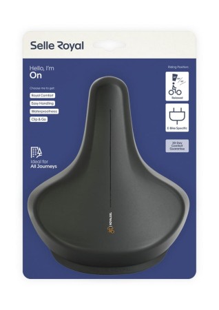 Siodło SELLEROYAL ON OPEN RELAXED 90st. żelowe + elastomery unisex (NEW 2024) - rove.pl