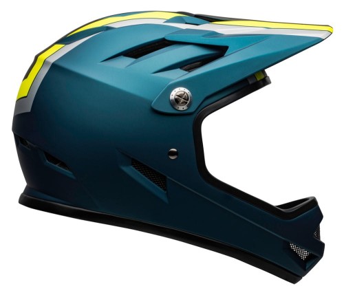 Przejdź do produktu Kask full face Bell Sanction agility matte blue hi-viz roz. 55–57 cm
