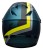 Kask full face BELL SANCTION agility matte blue hi-viz roz. M (55–57 cm)