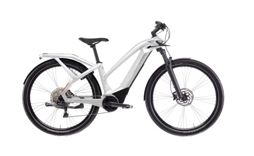 Przejdź do produktu Rower Elektryczny Bianchi e-Omnia T Type Step-Through Deore 10sp White YRBE3