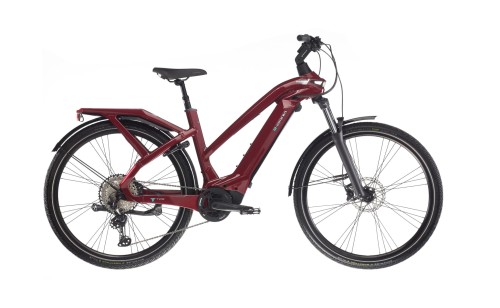 Przejdź do produktu Rower Elektryczny Bianchi e-Omnia T Type Step-Through Deore 10sp Bordeaux YRBE3