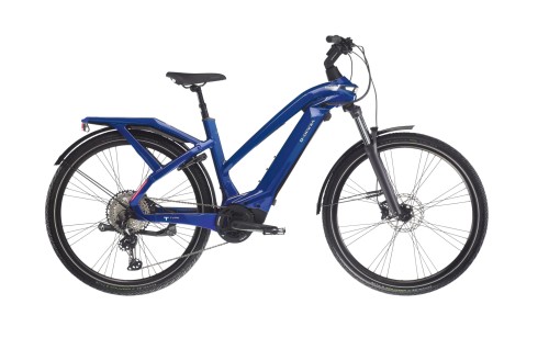 Przejdź do produktu Rower Elektryczny Bianchi e-Omnia T Type Step-Through Deore 10sp Blue YRBE3