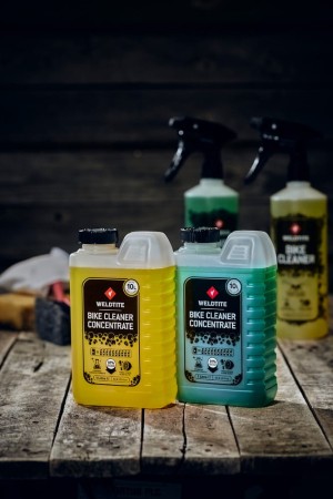 Koncentrat do mycia roweru WELDTITE BIKE CLEANER CONCENTRATE MIXED PACK LIME & LEMON 1L - rove.pl