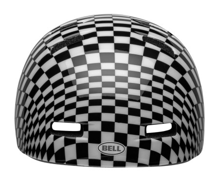 Kask dziecięcy BELL LIL RIPPER checker gloss black white roz. S (48–55 cm) (NEW 2024) - rove.pl