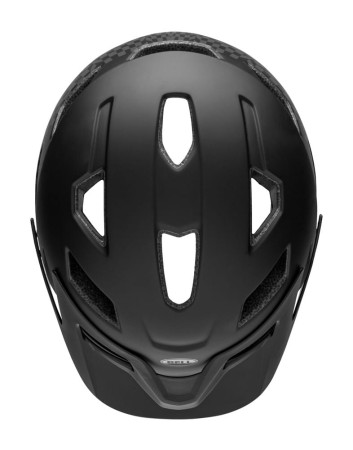 Kask dziecięcy BELL SIDETRACK wavy checks matte black roz. Uniwersalny (47–54 cm) (NEW 2024) - rove.pl