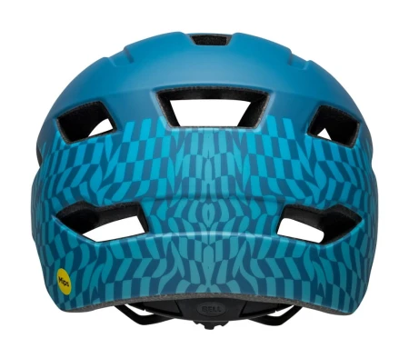 Kask dziecięcy BELL SIDETRACK wavy checks matte blue roz. Uniwersalny (47–54 cm) (NEW 2024) - rove.pl