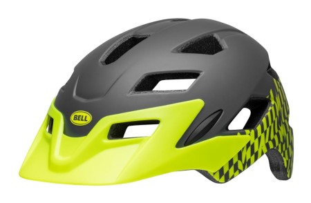 Kask dziecięcy BELL SIDETRACK wavy checks matte retina sear roz. Uniwersalny (47–54 cm) (NEW 2024) - rove.pl