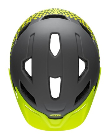 Kask dziecięcy BELL SIDETRACK wavy checks matte retina sear roz. Uniwersalny (47–54 cm) (NEW 2024) - rove.pl