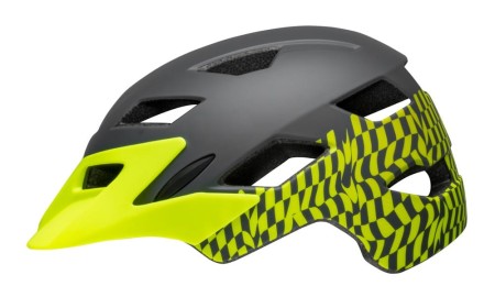 Kask juniorski BELL SIDETRACK wavy checks matte retina sear roz. Uniwersalny (50–57 cm) (NEW 2024) - rove.pl