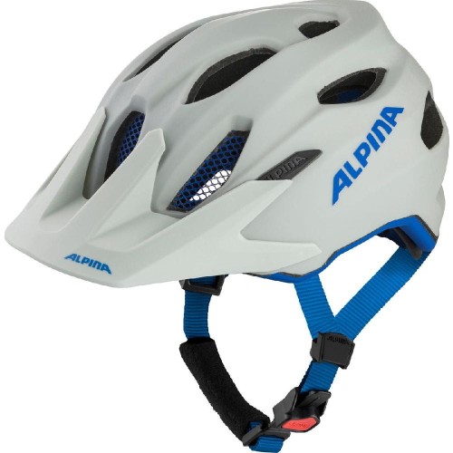 Przejdź do produktu Alpina kask carapax  jr smoke-grey blue matt 51-56 new 2024