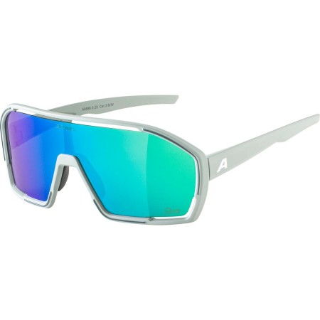 Alpina okulary bonfire q-lite kolor smoke-grey matt szkło green mirror cat.3 hydrophobic, fogstop new 2024 - rove.pl