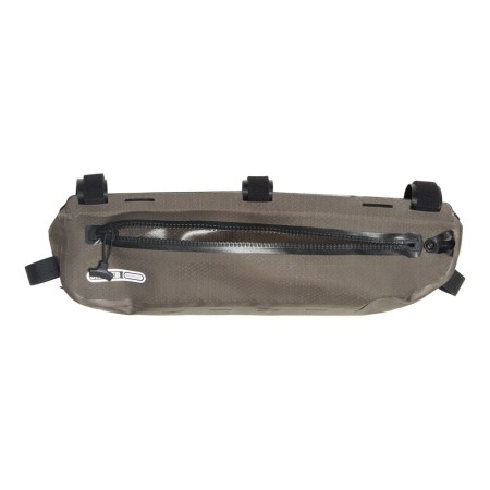 Ortlieb torba bike packing pod ramę frame-pack toptube dark sand 4l new 2024 - rove.pl