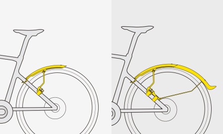 Topeak błotnik zestaw tetrafender set r1&r2 (road) new 2024 - rove.pl