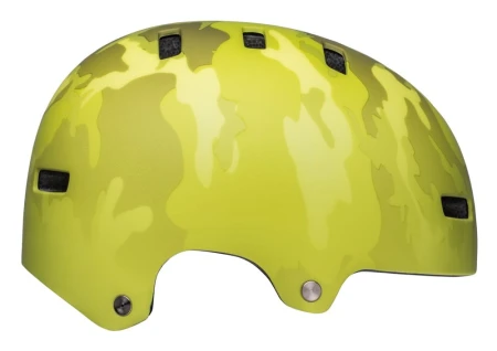 Kask juniorski BELL SPAN matte hi-viz yellow camo roz. S (51–55 cm) - rove.pl