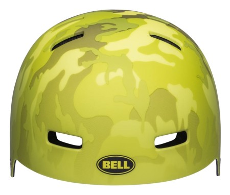 Kask juniorski BELL SPAN matte hi-viz yellow camo roz. S (51–55 cm) - rove.pl
