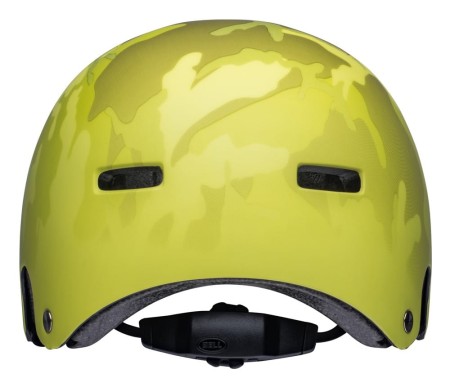 Kask juniorski BELL SPAN matte hi-viz yellow camo roz. S (51–55 cm) - rove.pl