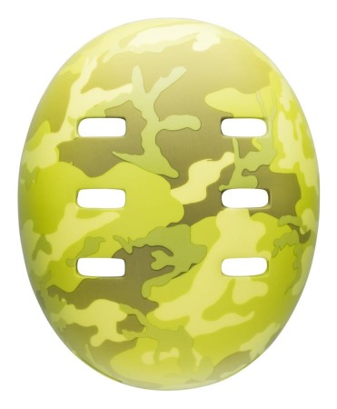 Kask juniorski BELL SPAN matte hi-viz yellow camo roz. S (51–55 cm) - rove.pl