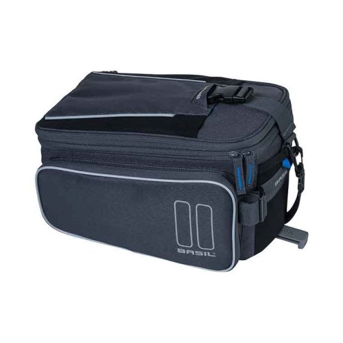 Przejdź do produktu Torba na bagażnik BASIL SPORT DESIGN TRUNKBAG MIK 7-15L, MIK System (ready to go) wodoodporna graphite (NEW 2024)