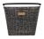 Kosz na kierownicę BASIL BREMEN RATTAN LOOK KF ratanowy + Płytka mocująca do kosza BASIL KLICKFIX ADAPTER PLATE system do mocowania na kierownicę odpinany (bez wspornika) nature brown ratan look (NEW 2024) - rove.pl
