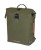 Plecak/Sakwa rowerowa BASIL SOHO BACKPACK NORDLICHT17L, mocowanie na haki Hook-On System, wodoodporny poliester, oświetlenie, moss green (NEW 2024) - rove.pl