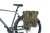 Plecak/Sakwa rowerowa BASIL SOHO BACKPACK NORDLICHT17L, mocowanie na haki Hook-On System, wodoodporny poliester, oświetlenie, moss green (NEW 2024) - rove.pl