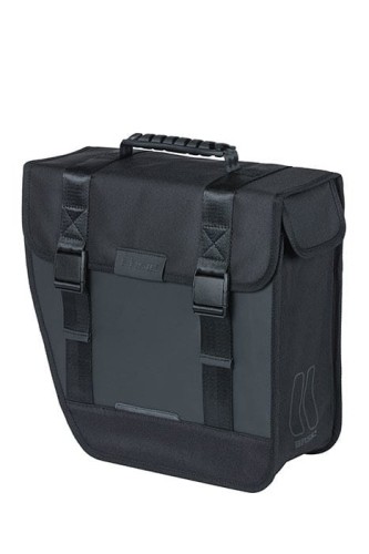 Przejdź do produktu Sakwa miejska pojedyncza BASIL TOUR WATERPROOF SINGLE PANNIER BAG LEFT 14L,  Hook On System, wodoodporna left black (NEW 2024)