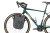 Sakwa pojedyncza BASIL NAVIGATOR STORM SINGLE PANNIER BAG M 12-15 L, Hook On System, wodoodporna, grey black (NEW 2024) - rove.pl