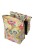 Sakwa podwójna na bagażnik BASIL BLOOM FIELD DOUBLE PANNIER BAG 28-35L, Universal Bridge System, honey yellow (NEW 2024) - rove.pl
