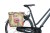 Sakwa podwójna na bagażnik BASIL BLOOM FIELD DOUBLE PANNIER BAG 28-35L, Universal Bridge System, honey yellow (NEW 2024) - rove.pl