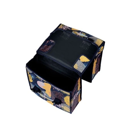 Sakwa miejska podwójna BASIL MARA XL REEF 35L, Universal Bridge System, wodoodporna night blue (NEW 2024) - rove.pl