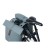 Sakwa miejska podwójna BASIL CITY DOUBLE PANNIER BAG MIK 28-32L, MIK System (ready to go), graphite blue (NEW 2024) - rove.pl