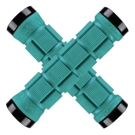 Chwyty kierownicy LIZARDSKINS Dual-Clamp Lock-On NORTHSHORE - Teal - rove.pl