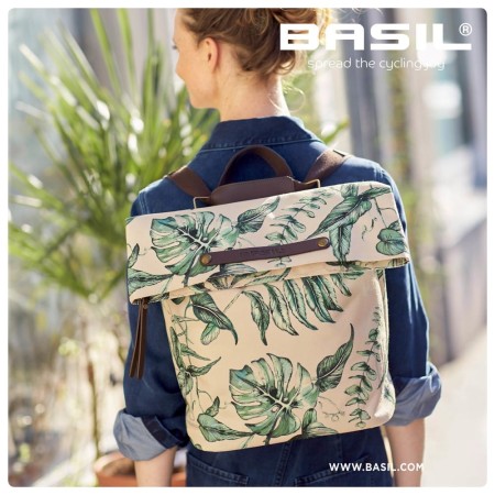 Torba/Plecak na bagażnik BASIL EVER-GREEN DAYPACK14-19L, Hook On System, wodoodporna thyme green (NEW 2024) - rove.pl