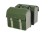 Sakwa miejska podwójna BASIL URBAN LOAD DOUBLE PANNIER BAG 48-53L, Universal Bridge System, 100% wodoodporna, moss green/sand (NEW 2024) - rove.pl