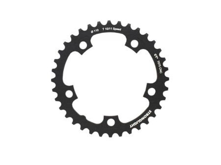 Zębatka Stronglight CT2 typ S 110mm 11/10s wewnętrzna, czarny 38 - rove.pl
