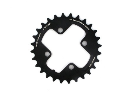 Zębatka Stronglight CT2 typ FC-M980/FC-M985  64mm 2x10s wewnętrzna, czarny 26 - rove.pl