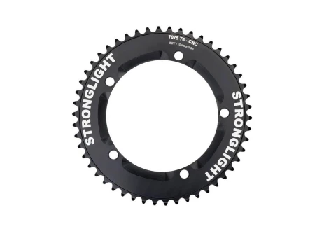 Zębatka Stronglight 7075 typ TK Track 144mm, czarny 46 - 1/2"x1/8" - rove.pl