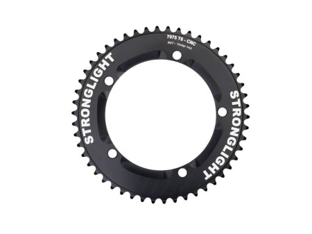 Zębatka Stronglight 7075 typ TK Track 144mm, czarny 48 - 1/2"x1/8" - rove.pl