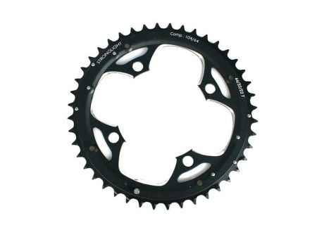 Zębatka Stronglight 7075 typ XC 104mm 9s zewnętrzna, srebrny 46 - rove.pl