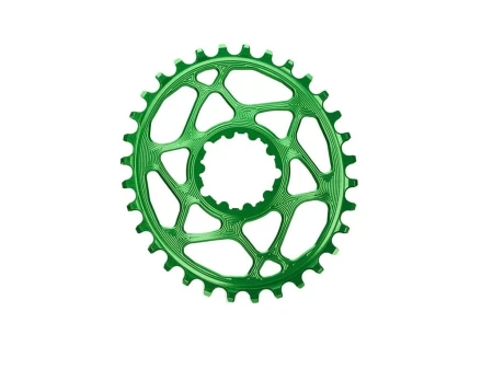 Zębatka Absoluteblack Oval Sram Direct Mount GXP 6mm offset, zielony 32 - rove.pl