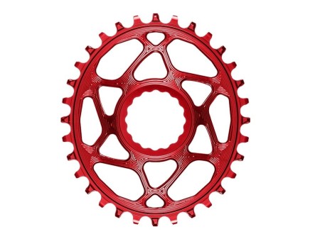 Zębatka Absoluteblack Oval Race Face Cinch Direct Mount offset 6mm czerwony 32 - rove.pl