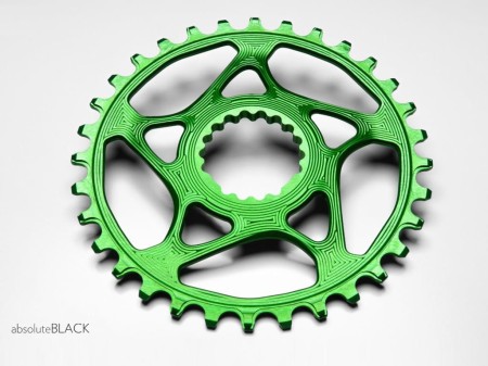 Zębatka Absoluteblack Cannondale Direct Mount zielony 30 - rove.pl