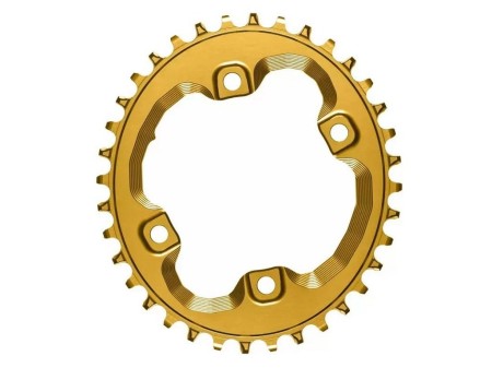 Zębatka Absoluteblack Oval 96mm Shimano XT8000/SLX7000 złoty, 32 - rove.pl