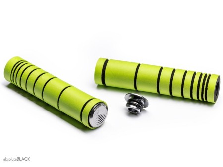 Chwyty Absoluteblack silikonowe, zielony - rove.pl