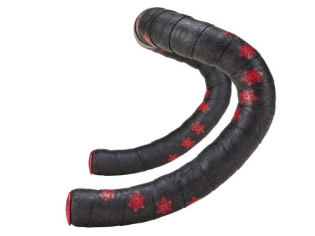 Owijka Supacaz Super Sticky Kush - Galaxy - Red Stars + Ano Red Plugs - rove.pl