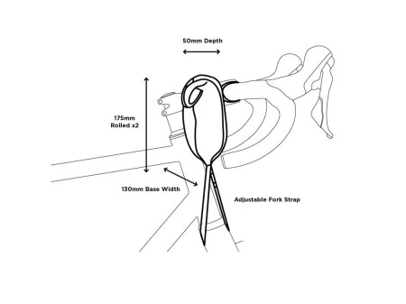 Torba na kierownice Restrap Tech Bag - rove.pl