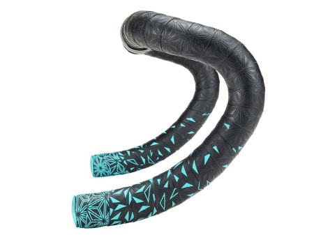 Owijka Supacaz Super Sticky Kush - Star Fade - Celeste + Ano Celeste Plugs - rove.pl