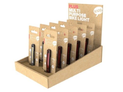 Przejdź do produktu Lampa Knog Plus zestaw 20szt (10szt przód, 10szt tył), czarny