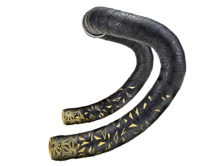 Owijka Supacaz Super Sticky Kush - Star Fade - Gold + Ano Gold Plugs - rove.pl