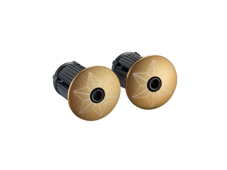 Owijka Supacaz Super Sticky Kush - Star Fade - Gold + Ano Gold Plugs - rove.pl